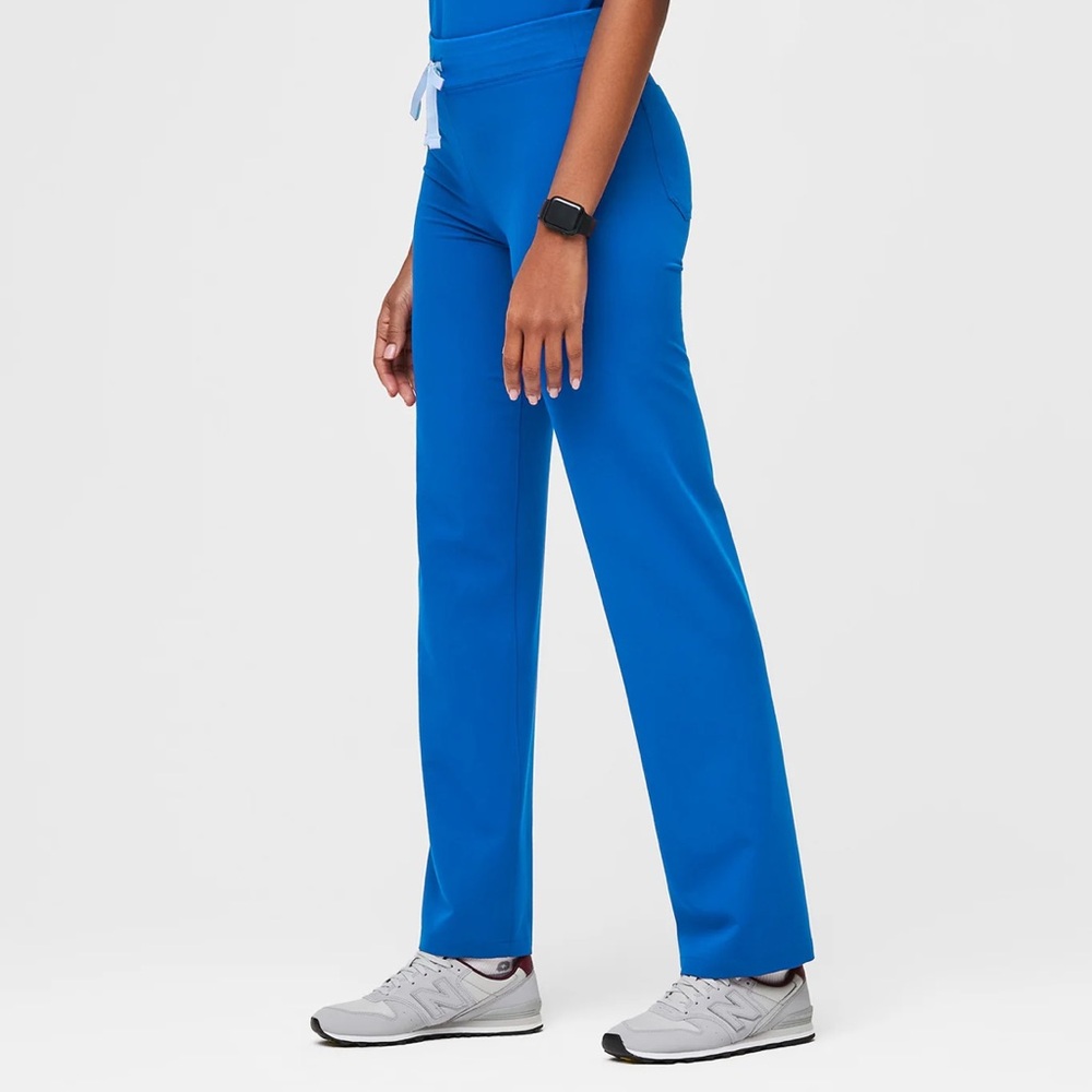FIGS royal blue scrub pants size Large